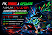 fix, debug and optimize ninjatrader automated strategy, indicator or ninjascript