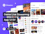 develop music streaming app music streaming website live streaming app music app