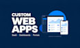 build full stack web apps, saas mvps and business dashboards
