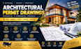 architectural permit ready drawing for texas arizona, florida, georgia, new york