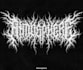 create an atmospheric death metal logo
