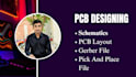 design professional pcb schematics, layout, and gerber files