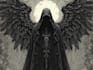 draw dark art illustration with engraving style