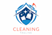 create residential and commercial cleaning service logo