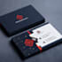 create business card design letterhead and stationery design