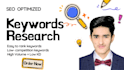 do SEO optimized keywords research