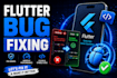 fix flutter app bugs errors and code maintenance