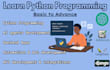 teach you python, automation bot, ai agent, api development