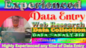 professional data entry service