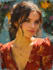 do hand draw realistic digital oil portrait painting