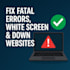 fix, hacked, malware infected and down websites, apps, servers, cloud