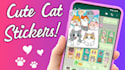 design cute animals emoticon, stickers, character, chibi