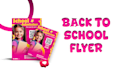 do back to school school flyer
