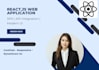 develop react js web applications or single page apps spa