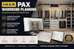 plan your ikea pax wardrobe layout fast delivery