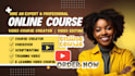create cybersecurity online video course, elearning course, training video, loom