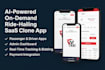do ai on demand indrive ride hailing saas clone app, cab biding booking platform