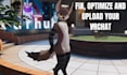 fix, optimize, and upload your vrchat avatar for PC or quest using unity