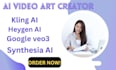 create a professional ai explainer videos using  google veo3, veo3