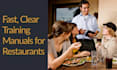 create full restaurant training programs