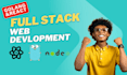 develop a full stack website with react and golang, custom website development