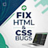 fix HTML and CSS issues, errors and bugs on your website