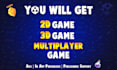 provide professional game development services for mobile games