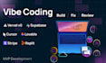 build or refine your vibe coded web app lovable, bolt and replit mvp that works