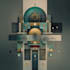 create abstract geometric digital art