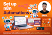 set up n8n automations
