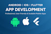 build responsive android and ios apps using flutter and dart