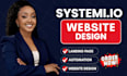 build systeme io website systeme io landing page systeme io sales funnel