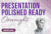 revamp presentation powerpoint google slides within 24 hours