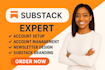 setup substack account improve substack landing page set up substack newsletter