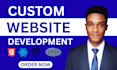 do web development, build responsive full stack websites