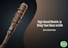 create realistic, low poly, or stylized 3d models