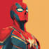 do a amazing superhero marvel style character for you
