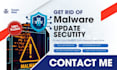 do wordpress malware removal, recover hacked website website bug fixing firewall