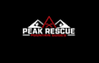 design peak rescue mountain guides logo