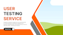 do user testing on anything