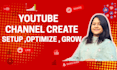 create and set up youtube channel professionally