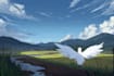 draw anime illustration background