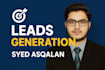 do lead generation data entry professionally