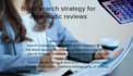 build your search strategy for systematic reviews