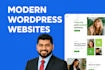 develop custom responsive website using PHP,  react,js , bootstrap,CSS, tailwind