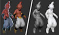 sculpt high quality 3d model for 3d printing and rendering