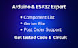 do pcb design, iot project, arduino or esp32 program, and electrical engineering