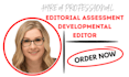 critique plot, pacing, character arcs and deliver a detailed editorial letter
