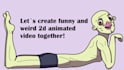 create funny 2d animated video on any topic