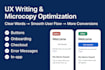 fix your UX writing and microcopy, ux optimization, website ux copy, ui ux copy